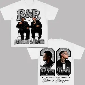 Raymond Brown R&B Legends Concert Shirt 2026, Vintage Tour Graphic Tee, Retro Hip Hop Streetwear Apparel, Premium Music Merch for R&B Fans, Urban Soul Inspired Fashion Tee