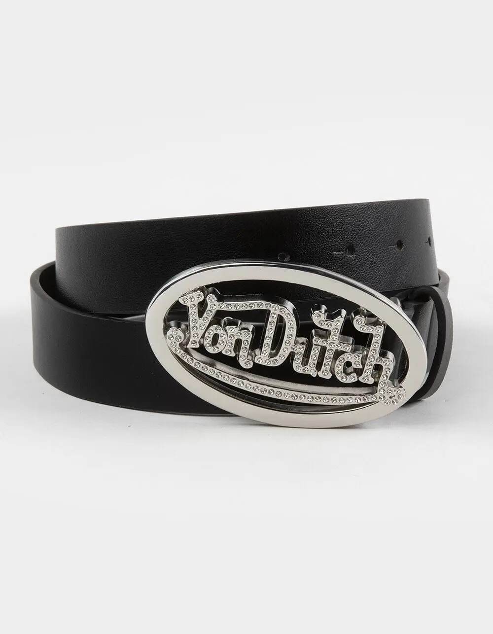 VON DUTCH Rhinestone Womens 35mm Belt