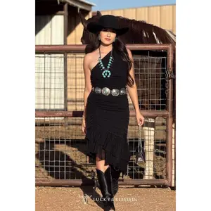 Midnight Rodeo Ruched Dress