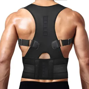 Magnetic Back Brace Posture Corrector-Adjustable Support for Neck, Shoulder, Upper & Lower Back Pain Relief-Healthcare Tool for Improved Benefits Waist Abdominal Belt Waist Trainer Belt