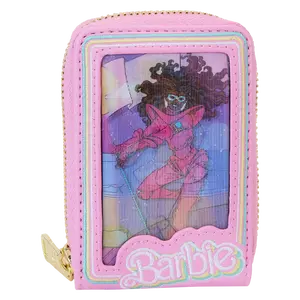 Barbie 65th Anniversary Doll Box Triple Lenticular Zip Around Wallet