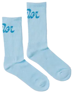 Powder Blue Socks