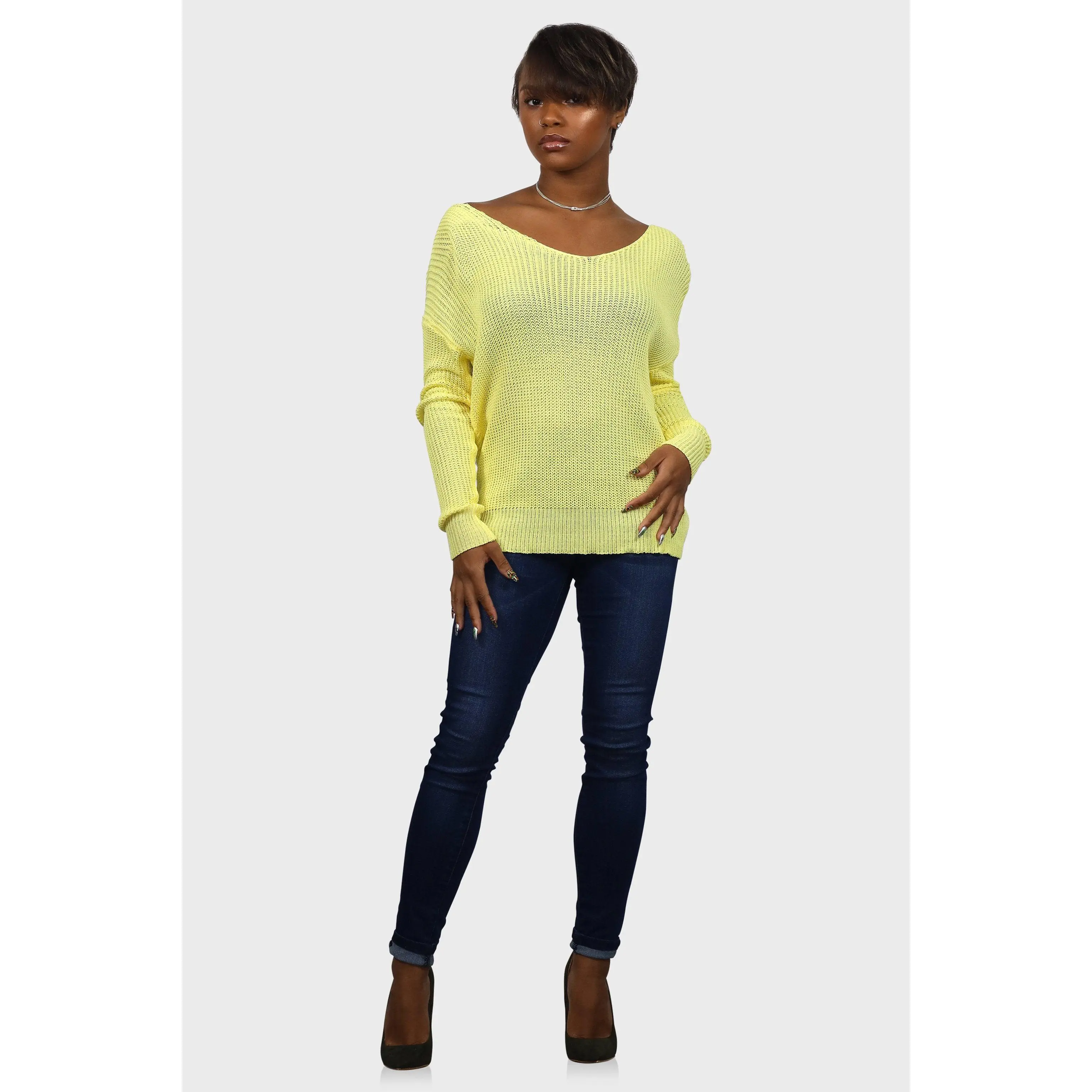 Knot Back Sweater