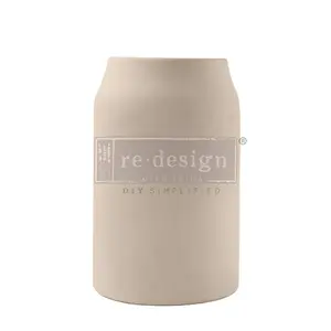 Ceramic Bisque Vase 8"x5" - 8" height x 5" diameter