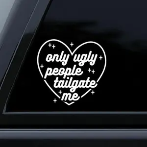 Funny Car Decal Bumper Sticker Funny Car Decal Bumper Sticker