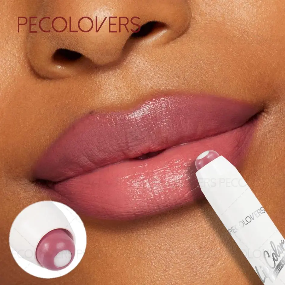 1PC 6-color Lipstick Pen,Moisturizing Crayon Lipstick, Waterproof,Sandwich Lip gloss,Long Lasting, Smooth Lip Glaze Pen,Perfect Valentine'S Gift