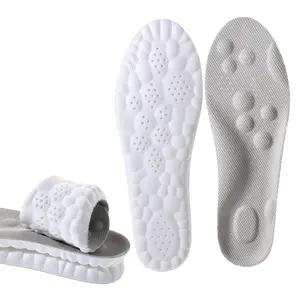 4D Shoe Cloud Insoles for Men Women, Soft Memory Foam Orthotic Shoe Inserts Sports Insoles