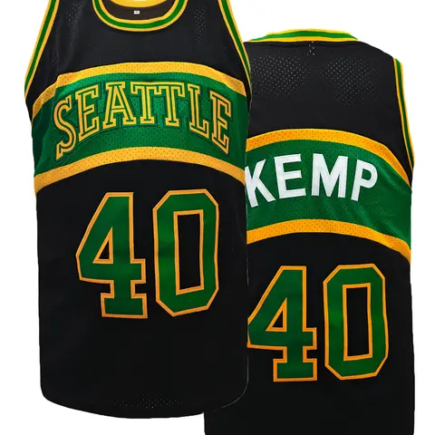 Mens #40 Sports Basketball Black Lightweight Jersey Sports Wear, Sports Tops, Breathable Sleeveless Pattern Embroidery Sweatshirt Training Competition Sports Uniforms Suitable for Summer