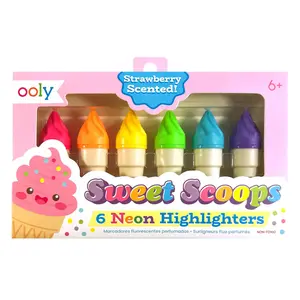Scented Neon Highlighters - Set of 6