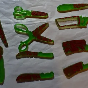Bloody Knife Keychains