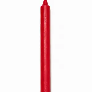 Red candle stick 9in, vela roja palo 9 pulgadas