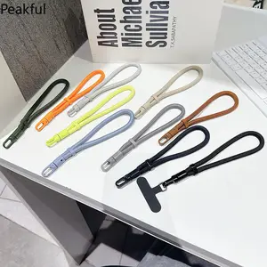 Phone Wrist Strap | Trending 360° Rotatable Short Lanyard | Universal Metal Patch Anti-Lost Design | Sturdy Anti-Drop Wristband for All Phones, Perfect for Outdoor Sports, Daily Commute, Shopping & Casual Everyday Wear