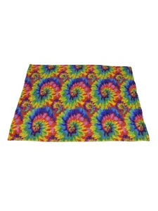 Abilitations 1543193 Soft Durable Fleece Weighted Blanket - Medium, Multi-Color, Machine Washable for Children