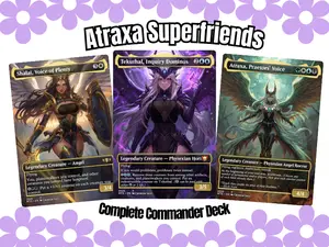 Atraxa Superfriends Anime Waifu | 100-Card Commander EDH Proxy Deck + Tokens