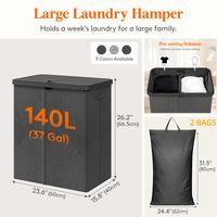 2-Section 140L Dark Gray