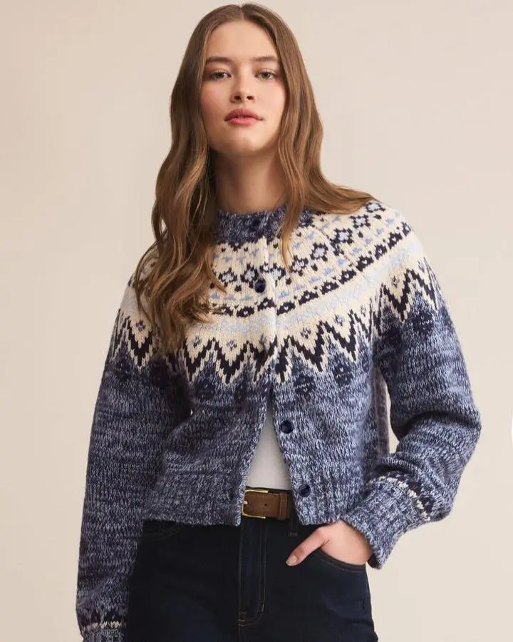 North Sea Fairisle Cardigan