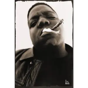 Notorious B.I.G. Smoke Poster