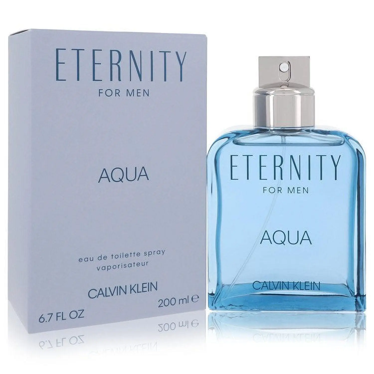 Calvin Klein Eternity Aqua Eau de Toilette Spray for Men, 6.7 fl oz - Fresh, Long-Lasting Fragrance for Men
