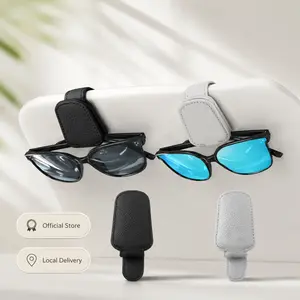 1 Count Car Sun Visor Eyeglasses Clip, Multifunctional Auto Glasses Holder, Durable Eyewear Storage Bracket, Universal Vehicle Interior Organizer Car Accessories Visor Sunglasses Holder Clip