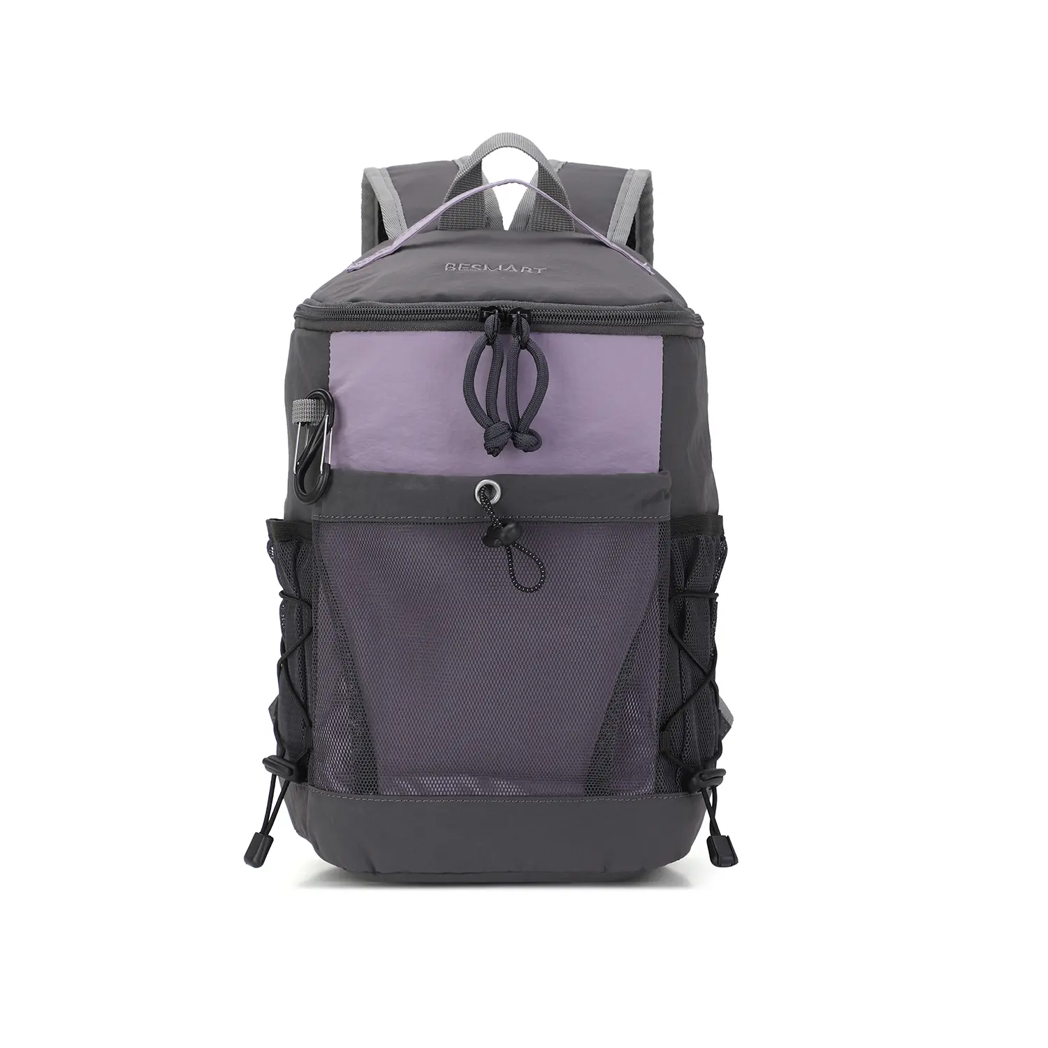 BE SMART Multi-Pocket Sports Backpack for Hiking, School & Daily Use,Casual Travel Backpack with Mesh Pocket & Drawstring Closure