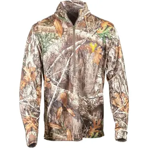 Unisex Western Aztec Quarter Zip Pullover – Long Sleeve Sweatshirt, Warm Cowboy Style Jacket