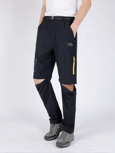 Men's Camping Hiking Pants, Trekking High Stretch, Summer Thin Waterproof, Quick Dry UV-Proof, Outdoor Travel Trousers, Tech Pant, Outdoor Activities Trousers