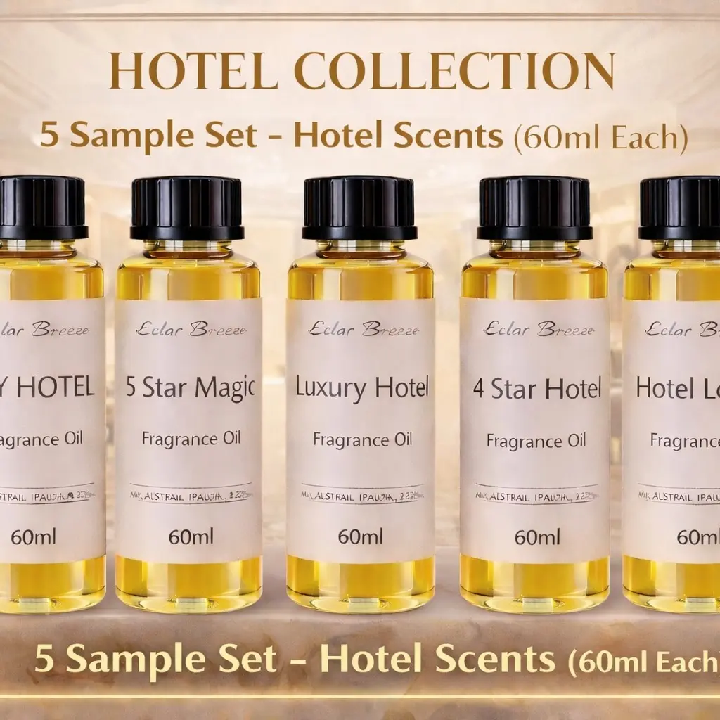 300ML 5 Hotel Collection Sample Set Fragrance oil for diffusers and ...