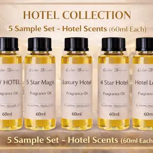 300ML 5 Hotel Collection Sample Set Fragrance oil for diffusers and candles