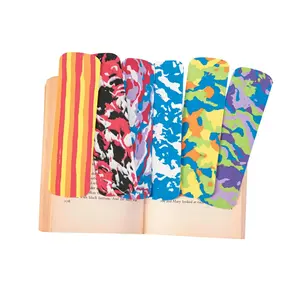 2" x 7" Bulk 72 Pc. Funky Multicolor Foam Bookmarks
