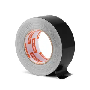 VEVOR Duct Tape, 1.88 in x 35 Yards, 1-Pack, Waterproof and Temperature-Resistant, No Residue Strong Adhesive Heavy Duty Duct Tape, Tear by Hand, for Indoor and Outdoor Repairs, All Weather, Black