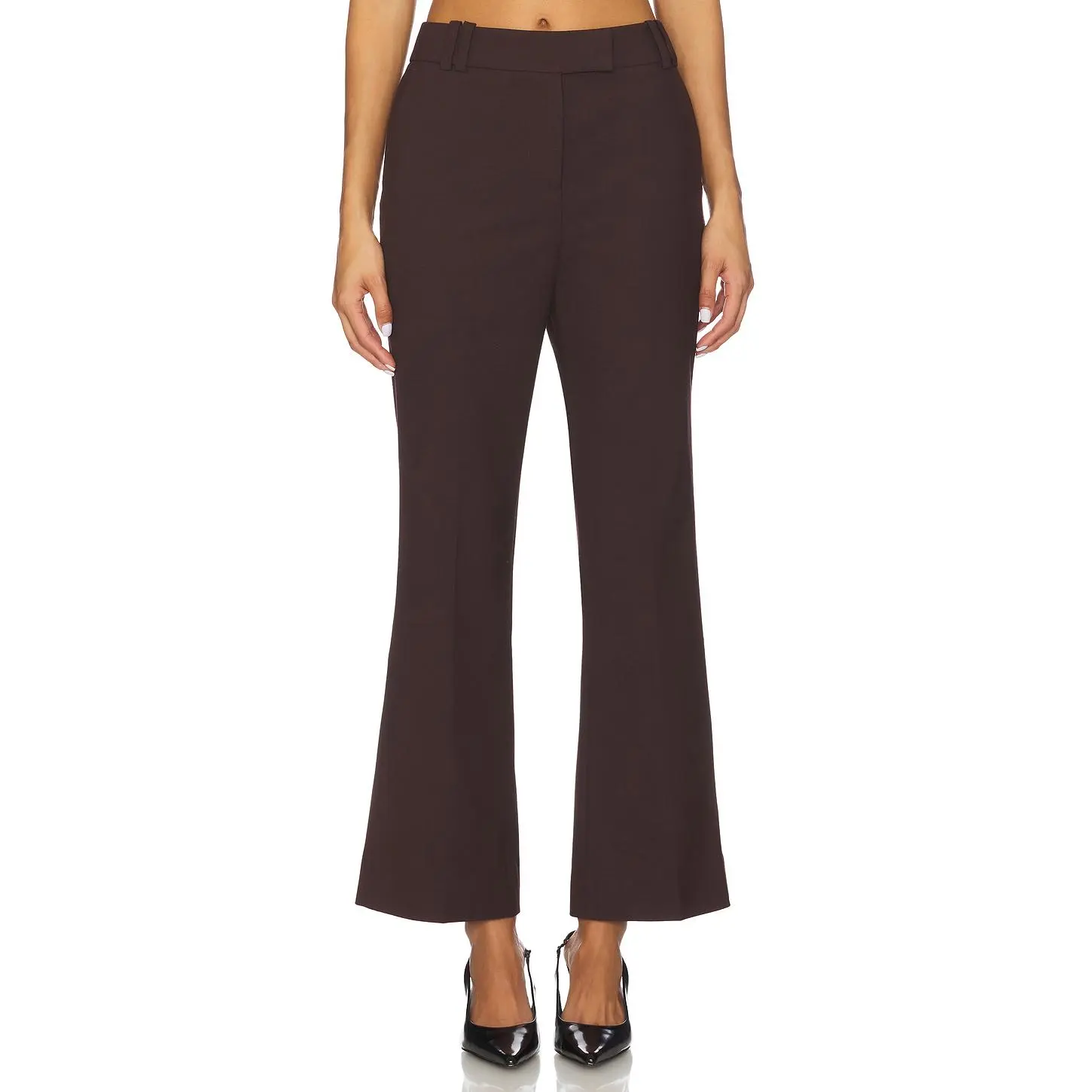 Camila Coelho Noeme Pant in Oxblood