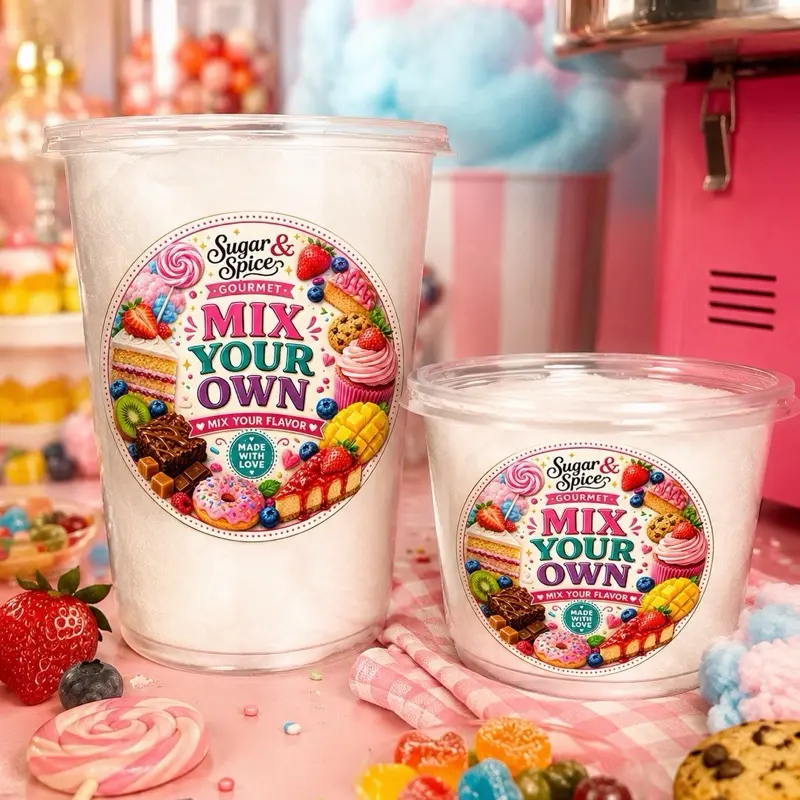 Mix your own Cotton Candy
