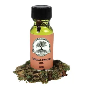 Special Favors Oil 1/2 oz for Hoodoo, Voodoo, Wicca & Pagan Spells | Art Of The Root