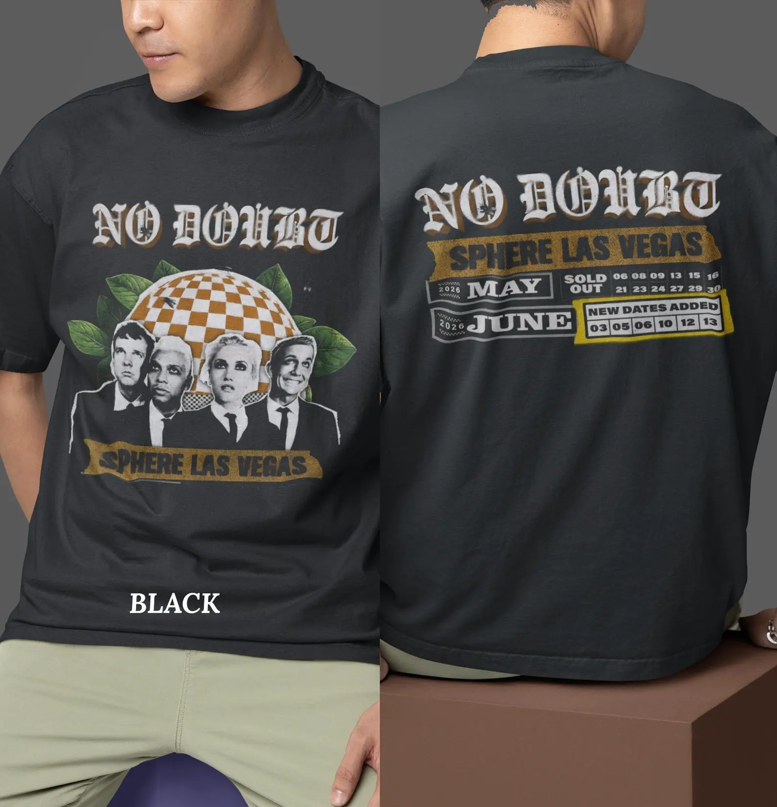 T-shirt Unisex No Doubt band, 2026 tour for fans