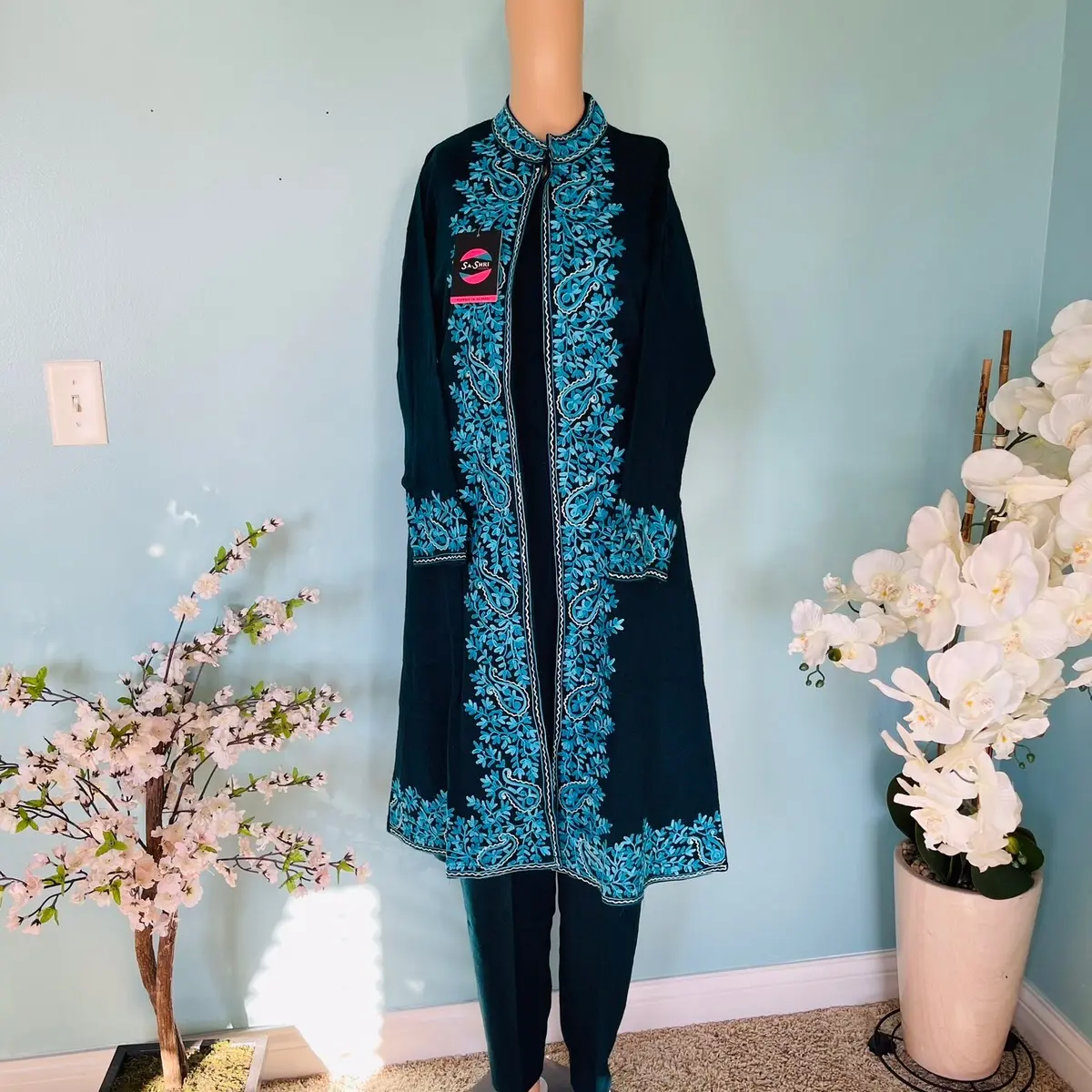 Readymade woolen kurta set