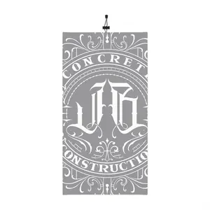 Winter Neck Gaiter for Concrete Hustlers | Custom Drawstring Scarf, Outdoor Gear, Workwear Accessory, Gift for Him/Her
