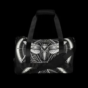 As Above, So Below Gym Bag | Gothic Celestial Duffle by CCG Apparel