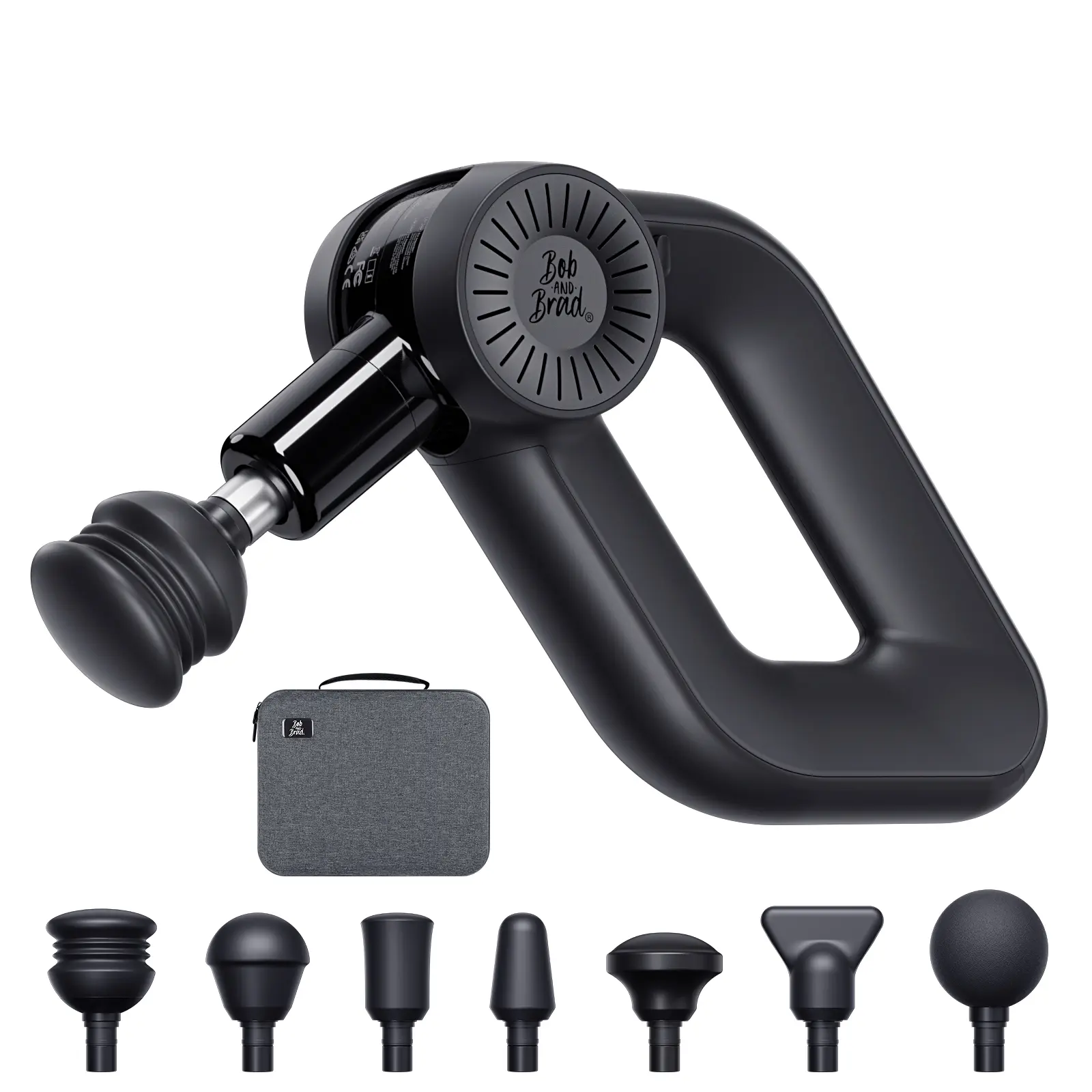 Bob and Brad D6 Pro Massage Gun Comfort Machine,16mm Amplitude Deep Tissue Percussion Muscle Massager for Athlete Pain Relief Quiet Electric Handheld Body Therapy Device  FSA/HSA Eligible"