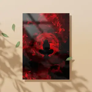 Naruto Shippuden Uchiha Itachi Anime Poster, Itachi Sharingan Naruto Shippuden Anime Posters