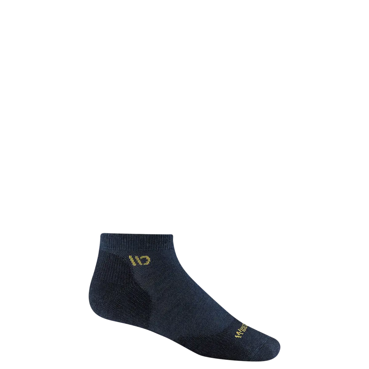 Wide Open Solid Cushioned No Show Socks  Single Pair - Denim