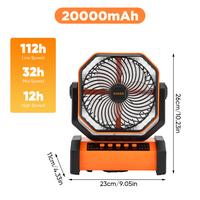 20000mAh Battery Powered