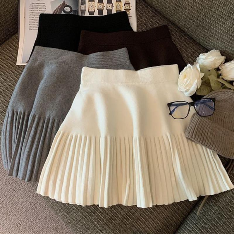 Pleated Mini Skirt