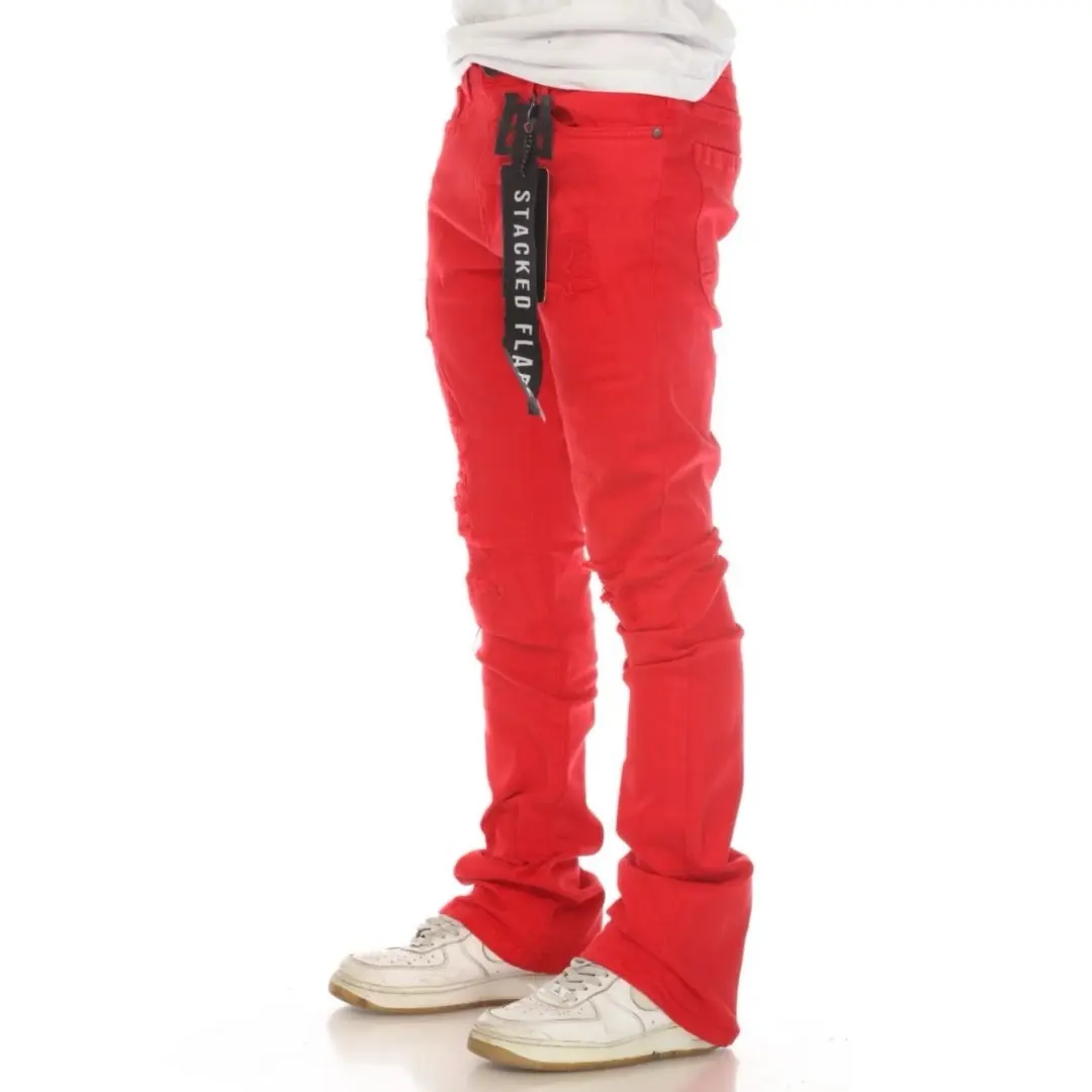 Stylo Men's Premium Stacked Denim Jeans