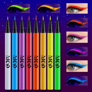 Luminous UV Blacklight Face Paint Set, 8 Counts/set Matte Finish Body & Face Makeup Painting Set for Party, Cosplay, Makeup Accessories, Cosmetic