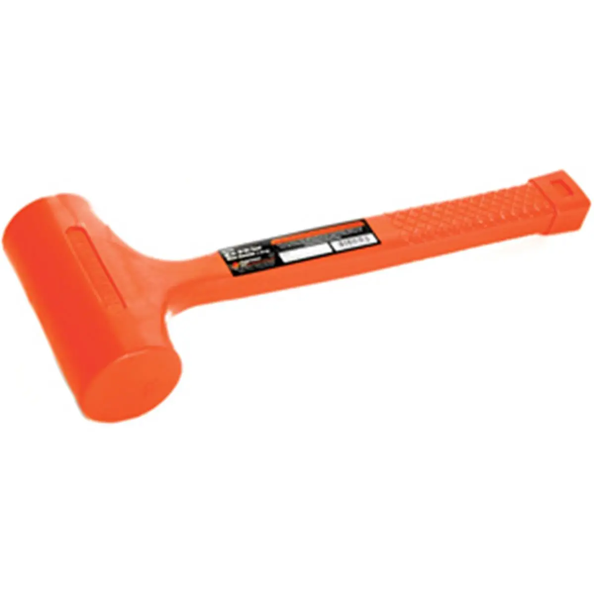 212 MAIN Wilmar PMM7248 48 Oz. Hi-Viz Dead Blow Hammer, 18.1 in. Long Handle