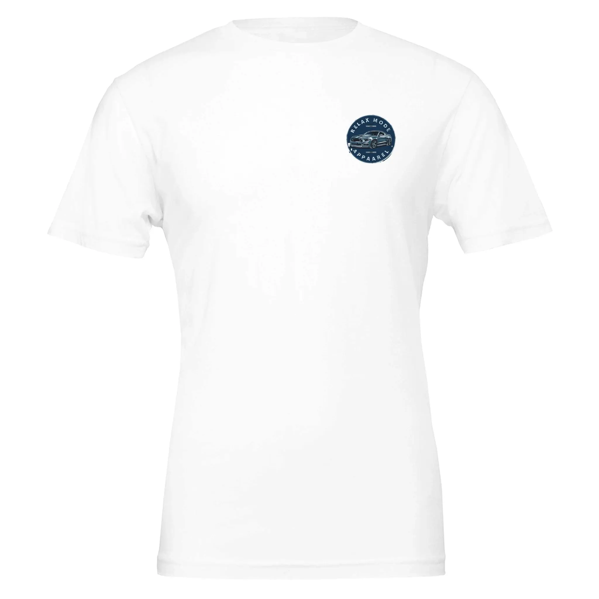 2012 Shelby GT 500 Blue Print T Shirt for Men, Soft Cotton Crewneck Short Sleeve Top