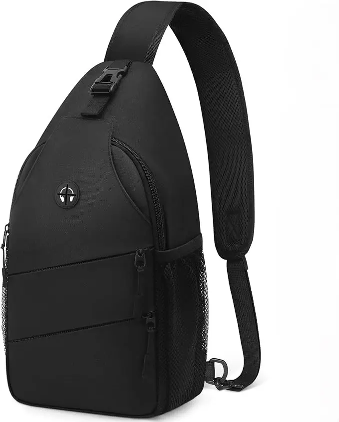 Crossbody Bags for Women Men Trendy Sling Bag Backpack Casual Chest Bag with Convertible Shoulder Strap