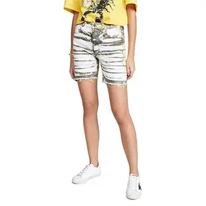 AGOLDE: RUMI MID LENGTH TIE DYE SHORTS