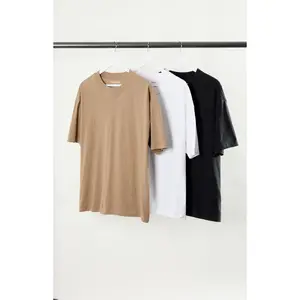 Pacsun Men's 3 Pack Solid Color Oversized T-Shirts