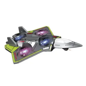 Stunt Roll Fighter Jet Remote Control Airplane - Foam Glider Model Aircraft for Kids, with Stunt Flip Capability